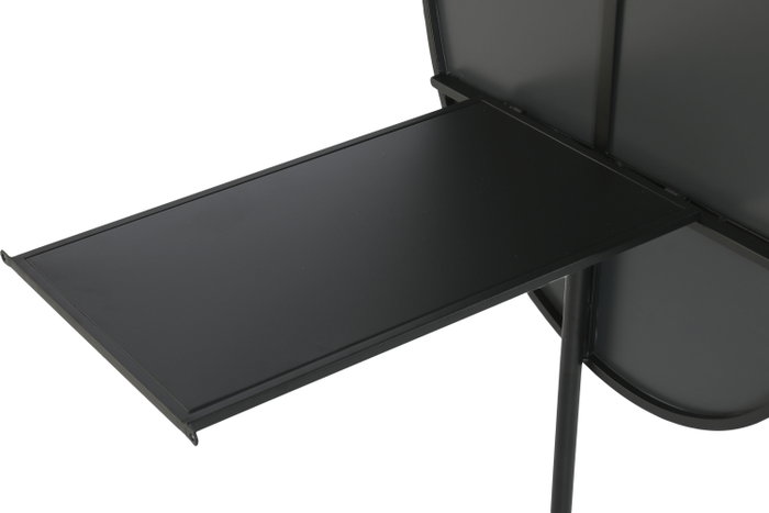 DKD Home Decor Espejo de Vestidor Anxi Formas Negro