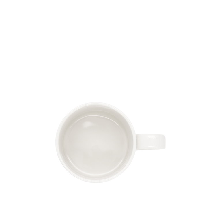 Summa Set de 6 Modern Taza Apilable Marfil 18 cl