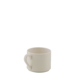 SUMMA MODERN Taza de Café Apilable, 18 cl, 6 cm Alto, 7 cm Diámetro, Apta Lavavajillas y Microondas (Set de 6)