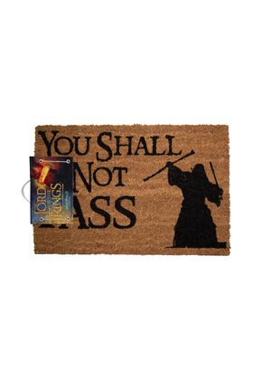 You shall not pass felpudo 60x40 cm the lord of the rings