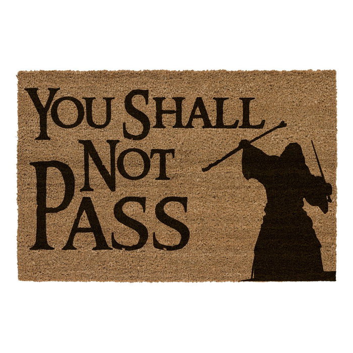 SD Toys Felpudo You Shall Not Pass El Señor de los Anillos 60x40 cm SD Toys Felpudo You Shall Not Pass El Señor de los Anillos 60x40 cm