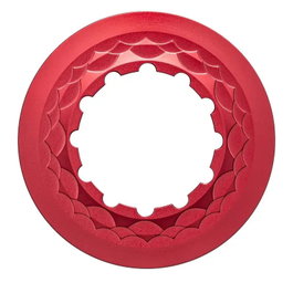 Absolute Black Anillo de Bloqueo Centerlock 15-20mm Rojo Aluminio CNC 7075