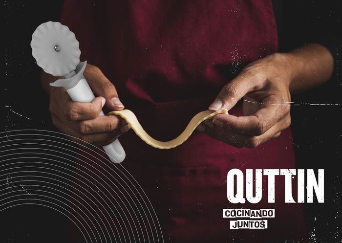 Quttin Cortador Masa 20 cm x 6,5 cm x 2 cm (24 Unidades)