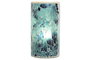 DKD Home Decor Lámpara de Sobremesa Cristal Craquelado Azul