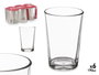 VIVALTO Set de 6 vasos lisos de 190 ml transparente