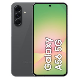 Samsung Galaxy A56 5G Smartphone 128 GB 8 GB RAM 6.7" Super AMOLED 120Hz Cámara Triple 50MP Batería 5000mAh IP67 Android 15 Color Grafito (Versión EU)