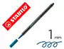Stabilo Pen 68 Metalico Rotulador Acuarelable Azul Punta Gruesa 1mm