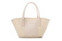 Vince Camuto Bolso de Mano Crema Cuero de Polivinilo 38x12x38 cm
