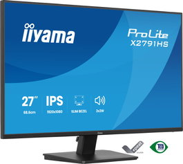 Iiyama ProLite X2791HS-B1 - Monitor Gaming 27" IPS Full HD 1920x1080, 120Hz, AMD FreeSync, 1ms, Altavoces, Negro