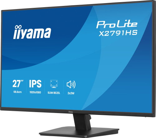 Iiyama ProLite X2791HS-B1 - Monitor Gaming 27" IPS Full HD 1920x1080, 120Hz, AMD FreeSync, 1ms, Altavoces, Negro
