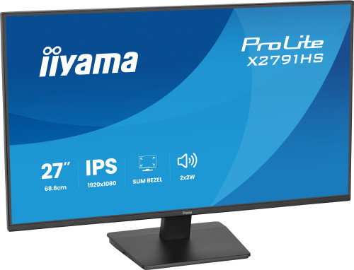 Iiyama ProLite X2791HS-B1 - Monitor Gaming 27" IPS Full HD 1920x1080, 120Hz, AMD FreeSync, 1ms, Altavoces, Negro
