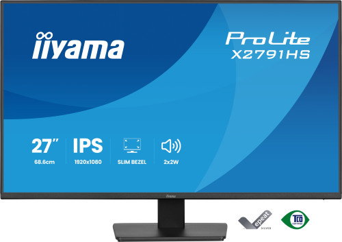 Iiyama ProLite X2791HS-B1 - Monitor Gaming 27" IPS Full HD 1920x1080, 120Hz, AMD FreeSync, 1ms, Altavoces, Negro