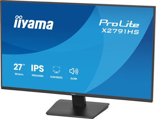 Iiyama ProLite X2791HS-B1 - Monitor Gaming 27" IPS Full HD 1920x1080, 120Hz, AMD FreeSync, 1ms, Altavoces, Negro