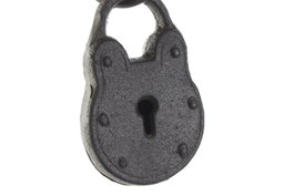 DKD Home Decor Decoración Colgante de Hierro Colado Llaves Marrón Oscuro