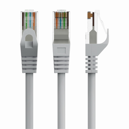 Gembird Cable de red Cat6 U/UTP 1,5m Gris PP6U-1.5m