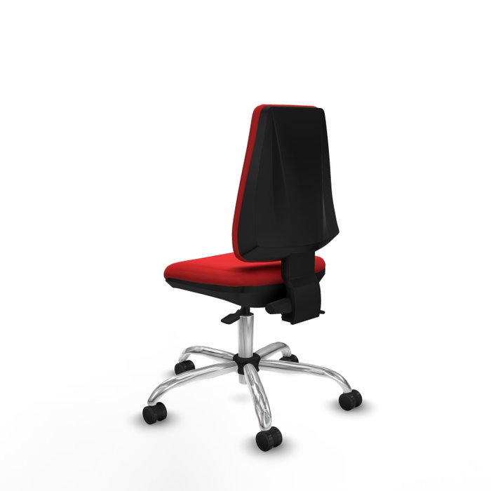 PIQUERAS Y CRESPO Silla de oficina Elche Roja con mecanismo Asincro PIQUERAS Y CRESPO Silla de oficina Elche Roja con mecanismo Asincro