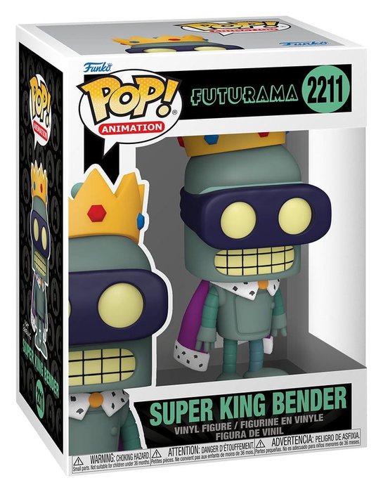 Funko Figura POP! Futurama Super King Bender Funko Figura POP! Futurama Super King Bender