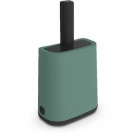 Rotho Mypet Pala sanitaria con soporte BIALA - Verde Muérdago (Set de 4)