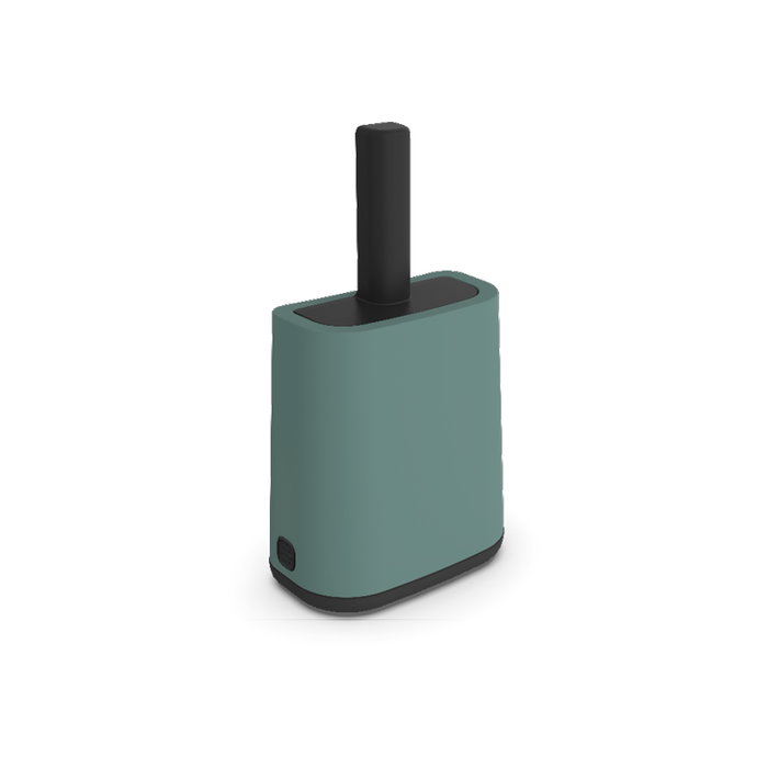 Rotho Mypet Pala sanitaria con soporte BIALA - Verde Muérdago (Set de 4)