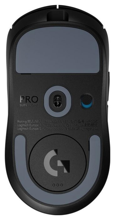 Logitech G Pro X 2 Superlight Ratón Ergonómico Inalámbrico para Gaming Negro Logitech G Pro X 2 Superlight Ratón Ergonómico Inalámbrico para Gaming Negro