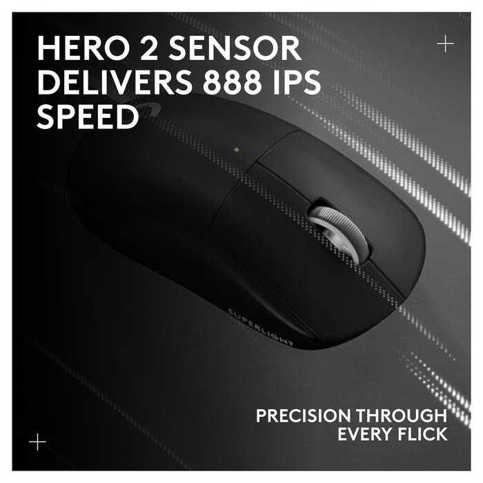 Logitech G PRO X SUPERLIGHT 2 Negro