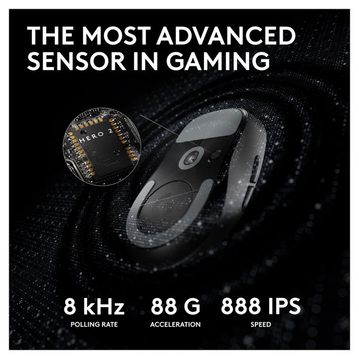 Logitech G PRO X SUPERLIGHT 2 Negro