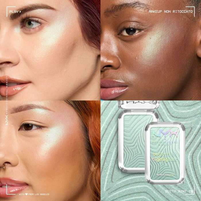 Nyx Professional Make Up Buttermelt Highlighter Butta Mint