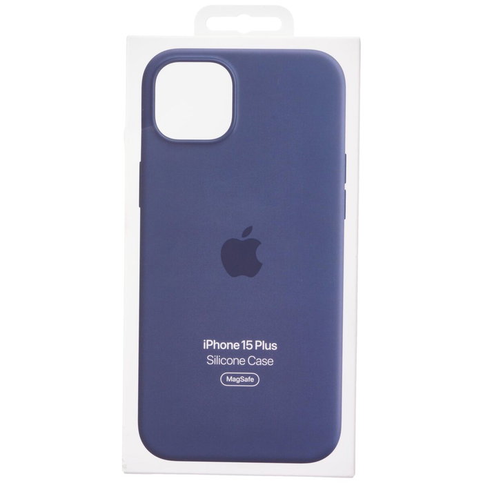 Apple Funda para iPhone 15 Plus con MagSafe, Marina