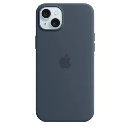 Apple Funda de silicona con MagSafe azul oscuro para iPhone 15 Plus MXQT3ZM/A