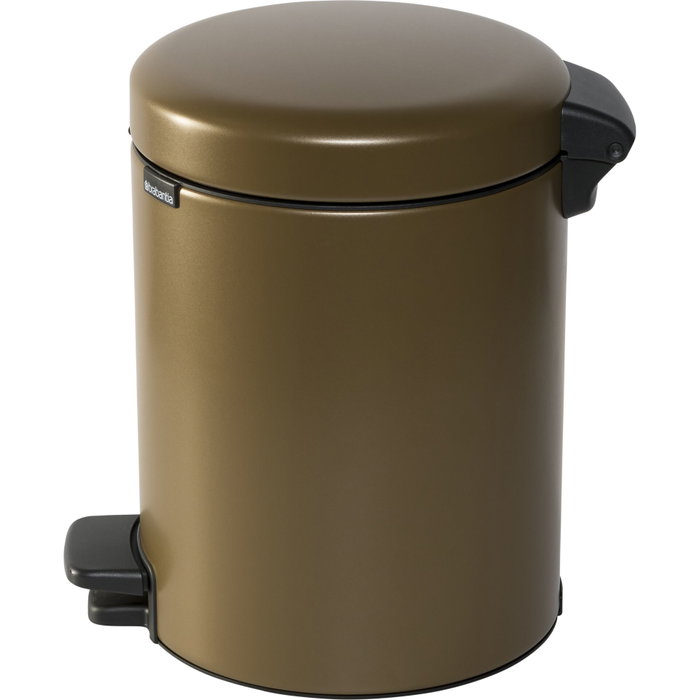 Brabantia Newicon Cubo de basura de pedal 5 L Warm Brass Brabantia Newicon Cubo de basura de pedal 5 L Warm Brass