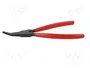 KNIPEX Alicates para anillos externos, rectos y planos, 200 mm