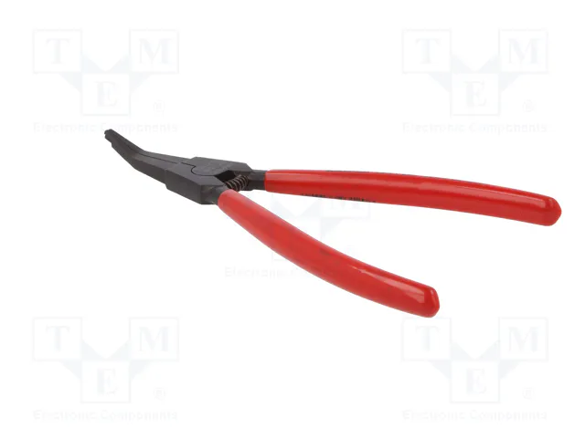 KNIPEX Alicates para anillos externos, rectos y planos, 200 mm