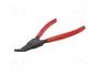 KNIPEX Alicates para anillos externos, rectos y planos, 200 mm