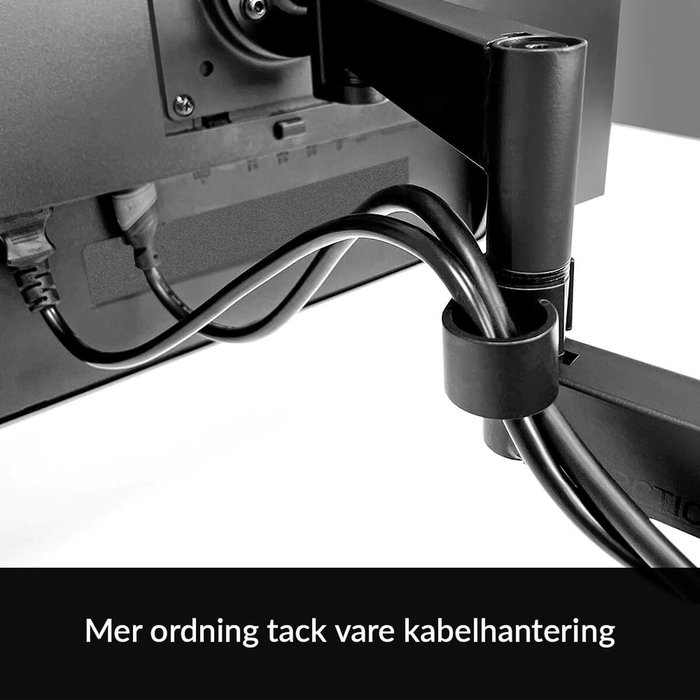 Arctic Soporte de Mesa para Monitor X1, Negro Mate, hasta 10kg, VESA 75/100 Arctic Soporte de Mesa para Monitor X1, Negro Mate, hasta 10kg, VESA 75/100