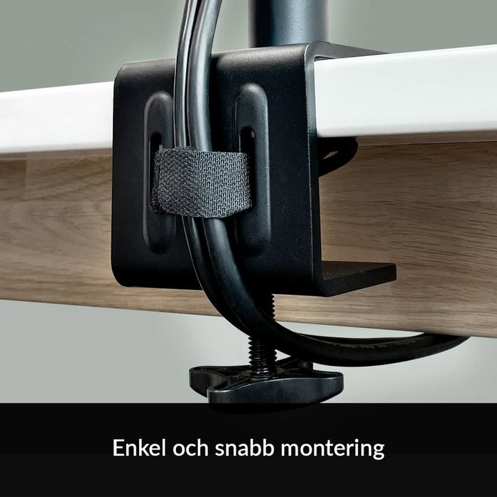 Arctic Soporte de Mesa para Monitor X1, Negro Mate, hasta 10kg, VESA 75/100 Arctic Soporte de Mesa para Monitor X1, Negro Mate, hasta 10kg, VESA 75/100