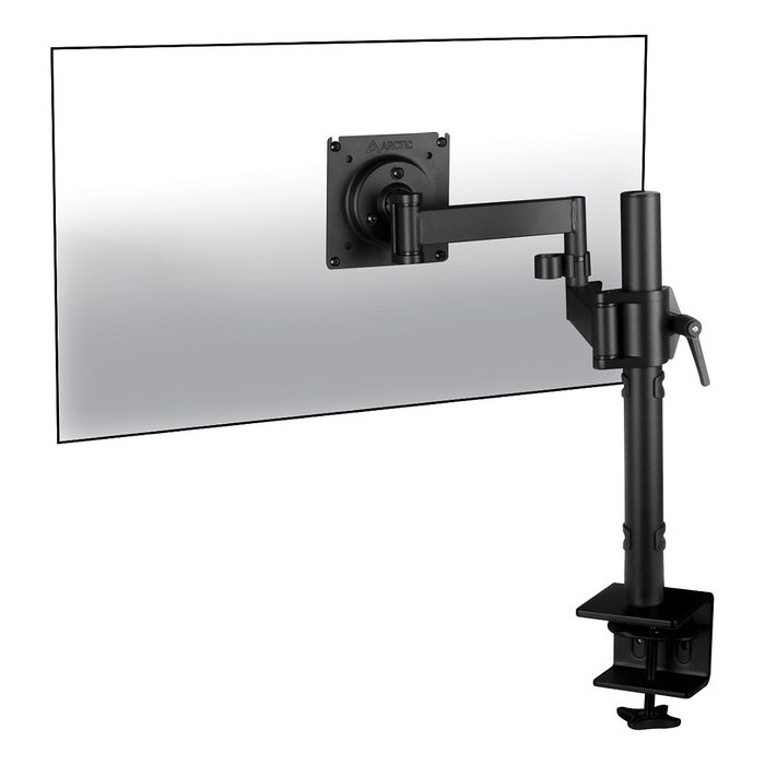 Arctic Soporte de Mesa para Monitor X1, Negro Mate, hasta 10kg, VESA 75/100 Arctic Soporte de Mesa para Monitor X1, Negro Mate, hasta 10kg, VESA 75/100