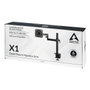 Arctic Soporte de Mesa para Monitor X1, Negro Mate, hasta 10kg, VESA 75/100