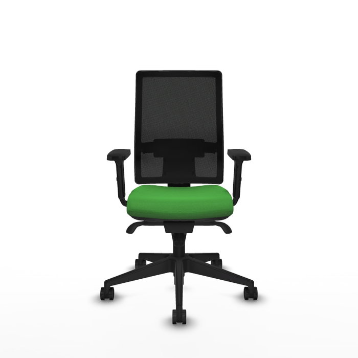 PIQUERAS Y CRESPO Silla de oficina Horna con mecanismo Sincro, Verde y Negro PIQUERAS Y CRESPO Silla de oficina Horna con mecanismo Sincro, Verde y Negro
