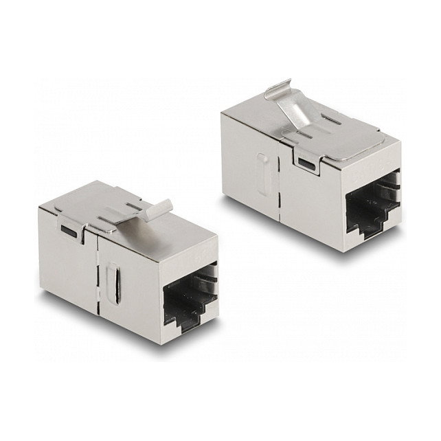 DeLOCK Módulo Keystone RJ45 hembra a RJ45 hembra Cat.6A 87161 DeLOCK Módulo Keystone RJ45 hembra a RJ45 hembra Cat.6A 87161