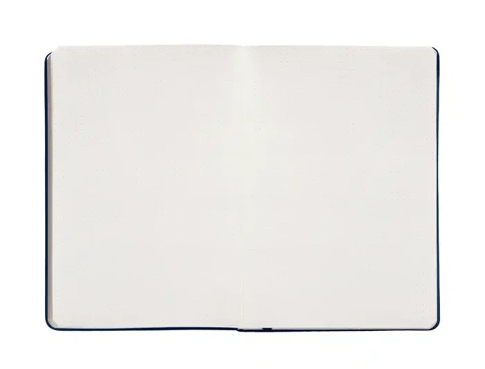 Antartik Cuaderno A4 Tapa Dura Hojas Puntos Azul Marino 100 Hojas 80gr FSC