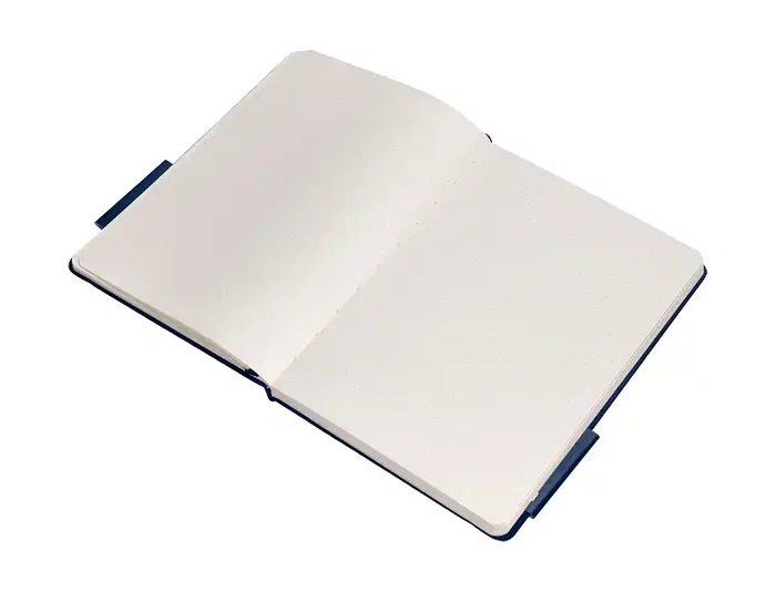 Antartik Cuaderno A4 Tapa Dura Hojas Puntos Azul Marino 100 Hojas 80gr FSC