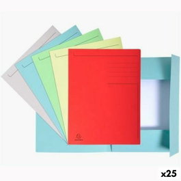 Exacompta Subcarpeta Forever 3 Solapas A4 Colores Surtidos (Set de 10)