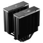 Deepcool AK620 G2 Digital NYX - Refrigerador de aire para CPU, 2 ventiladores de 120mm, Negro, Compatible Intel y AMD, con pantalla digital
