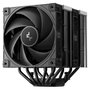 Deepcool AK620 G2 Digital NYX - Refrigerador de aire para CPU, 2 ventiladores de 120mm, Negro, Compatible Intel y AMD, con pantalla digital