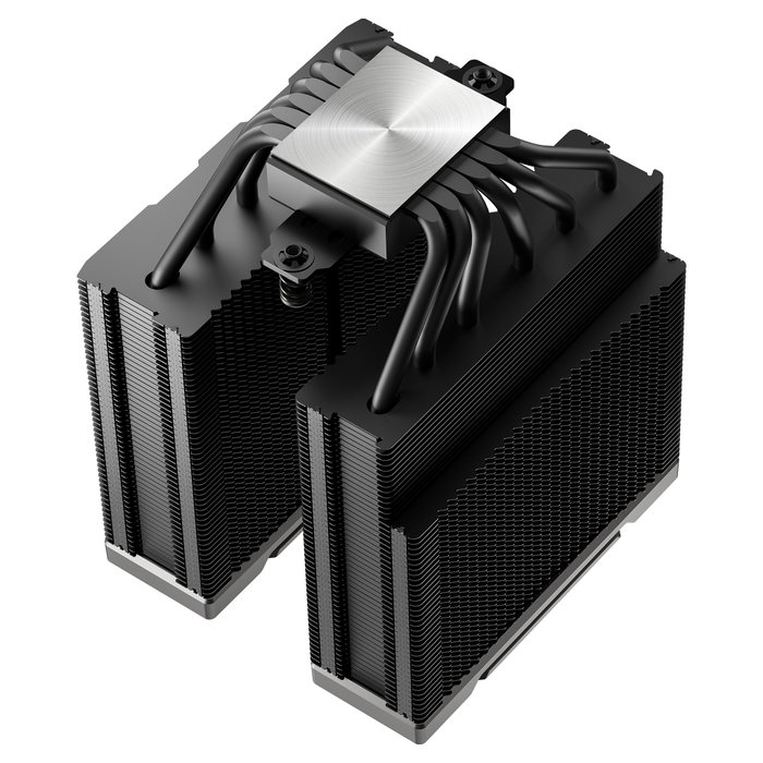 Deepcool AK620 G2 Digital NYX - Refrigerador de aire para CPU, 2 ventiladores de 120mm, Negro, Compatible Intel y AMD, con pantalla digital