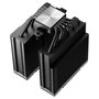 Deepcool AK620 G2 Digital NYX - Refrigerador de aire para CPU, 2 ventiladores de 120mm, Negro, Compatible Intel y AMD, con pantalla digital