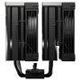 Deepcool AK620 G2 Digital NYX - Refrigerador de aire para CPU, 2 ventiladores de 120mm, Negro, Compatible Intel y AMD, con pantalla digital