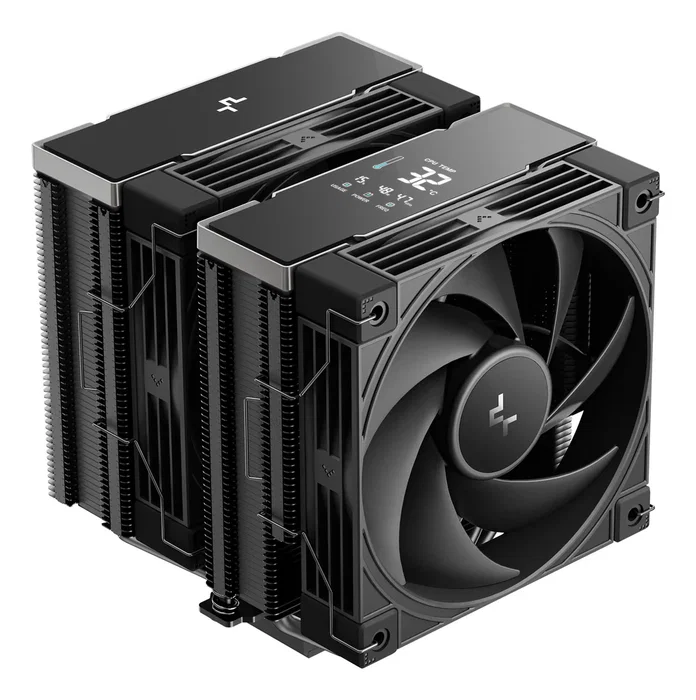 DeepCool AK620 G2 Digital NYX Refrigerador de CPU de Aire con Pantalla, Negro, 120 mm, 6 Tubos de Calor, Compatible con Intel y AMD (LGA 1700/AM5)