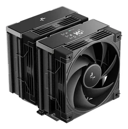 DeepCool AK620 G2 Digital NYX Refrigerador de CPU de Aire con Pantalla, Negro, 120 mm, 6 Tubos de Calor, Compatible con Intel y AMD (LGA 1700/AM5)