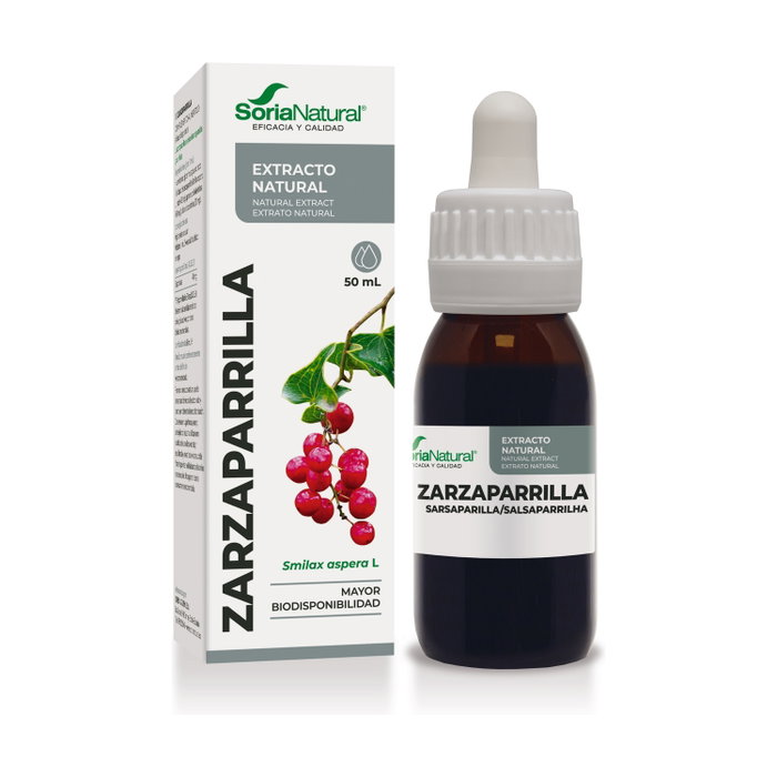 Soria Natural Extracto Zarzaparrilla Fórmula XXI 50ml Soria Natural Extracto Zarzaparrilla Fórmula XXI 50ml